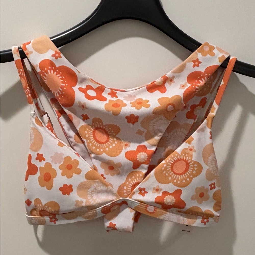 Aurelle Flower Power Cheeky Bikini Set Size Small